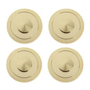 4Pcs Golden Saxophone Key Buttons Sax Key Inlays for Tenor Soprano Sax Accs