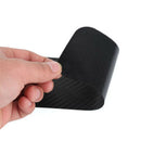 4pc Car Door Sill Scuff Carbon Fiber Stickers Welcome Pedal Protect Accessories3
