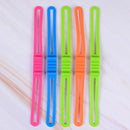 5Pcs silicone strap bike front light holder bicycle handlebar fixing tie LJ