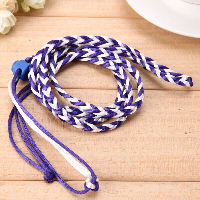 Pet Hamster Cage Leash Adjustable Pet Rat Mouse Harness Rope Leash(Blue)