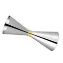 2 Pcs Stainless Steel Double Jigger Cocktail Jigger Bar Measure Cup 45&60ml