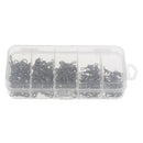115pcs Stainless Steel Three Way Barrel Swivels Fishing Swivels Assortment 2