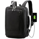 New Business Bag 15.6-Inch Computer Bag Usb Charging Backpack Waterproof Tr T2M9
