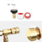 3/8" Quick Connect Coupler Adapter Pressure Washer Female Male Hose Nozzle