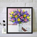 5D DIY Full Drill Diamond Painting Flowers Cross Stitch Mosaic Kits (hg370)