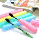 Terrific Portable Travel Hiking Toothbrush Protect Holder Case Box Tube CoTOCA
