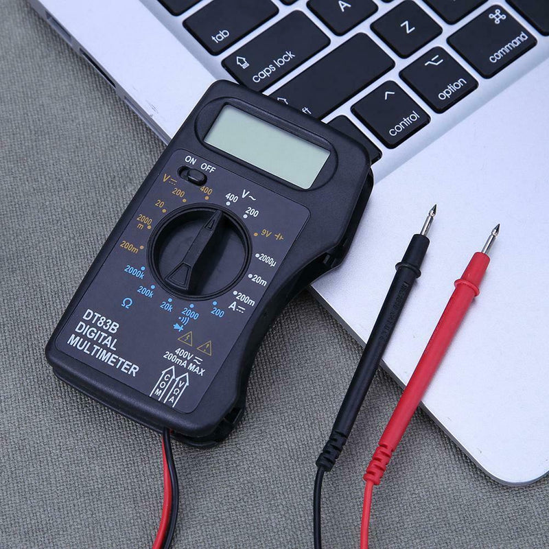 DT83B Digital Multimeter Minitasche aktuellen Widerstand Multitesters Mini