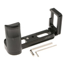 Aluminium Quick Release L Bracket Vertical Hand Grip for   XA2