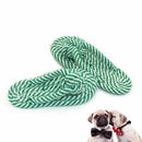 Pet Bites Rope Slipper Toys - Pet Cotton Rope Toys - Pet Dog Molar Toys - C