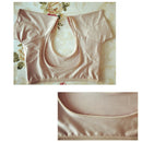 Skin Color Underarm Sweat-Absorbent Pad T-Shirt Can Be Washed And Reused Un