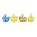 Stereoscopic Fruit Shape Cake Cookie Cutter (Random Color, Set of 4) Y8I4