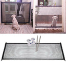 Magic Gate Portable Folding Safety Guard For Pets Dog Cat Isolated Gauze 11