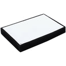 Velvet Ring Box Jewelry Box Earrings Ring Jewelry Box Tray Box (Black)