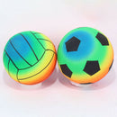 9'' PVC Inflatable Football Volleyball Basketball for Kids Toddle Outdoor Indoor