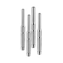 4 Pcs Stainless Steel Multi Size Hollow End Roll Pin Tool Starter Punch Kit J6Q7