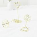 24 Pack of Table Number Card Holders Photo Holder Stand Place Card Paper Me A7T1