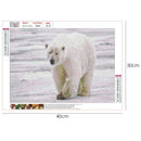 5D DIY Full Drill Diamond Painting Polar Bear Embroidery Mosaic Kit (WX184)