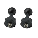 2 Pieces 3/8 Stud to 1" Ball Adapter for Underwater Camera Diving Photograph