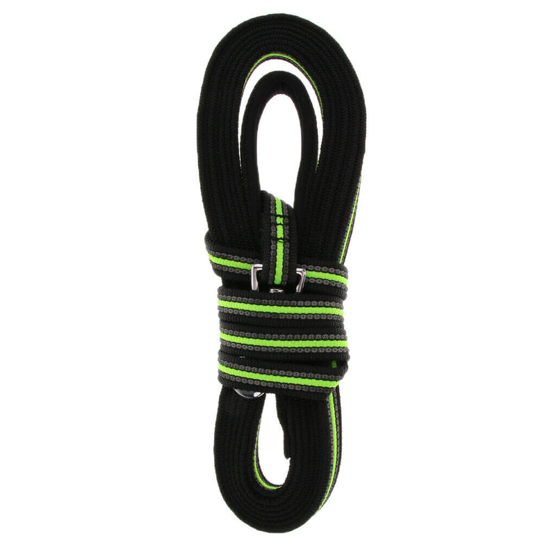 Dog Training Leash Heavy Duty Rope Lead for Dogs Puppy Green Black