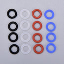 100x Silicone Rubber O-Ring Switch Dampeners For Keyboard Dampers Keycap blac JR