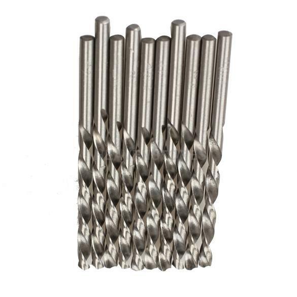 10PCS 4mm Micro HSS Twist Drilling Auger bit for Electrical Drill New  hv2n