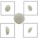 2x Wool Felt Bass Drum Beater Head for Percussion Instrument Parts Accessory