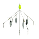 5 Arm 4 Blades Alabama Umbrella Rig  Fishing Lures Bass Bait Kit Random giy X2S0