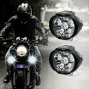 Car Motorcycle Headlight Spot Fog Lights 6 LED Front Head Waterproof New U3 T3I8