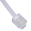RJ11 Plug to Dual UK BT Telephone Socket Convertor C4J8