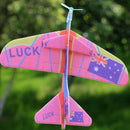 Hand throw flying gliders planes foam airplane party fillers kids toys random TO