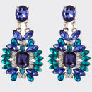 Boho Chic Big Drop Earrings Accessories Crystal Dangle Stud Earrings Jewelry CC