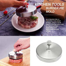 Pizza Kitchen Tools Stainless Steel Pastry Mold Hamburger Meatball Press Mo N7H2