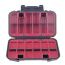 Superior ABS Fishing Tackle Box Storage Accessories Bag Case 24 Compartments
