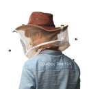 Professional Beekeeping Hat Beekeeper Cowboy Hat Anti Mosquito Bee Veil Net