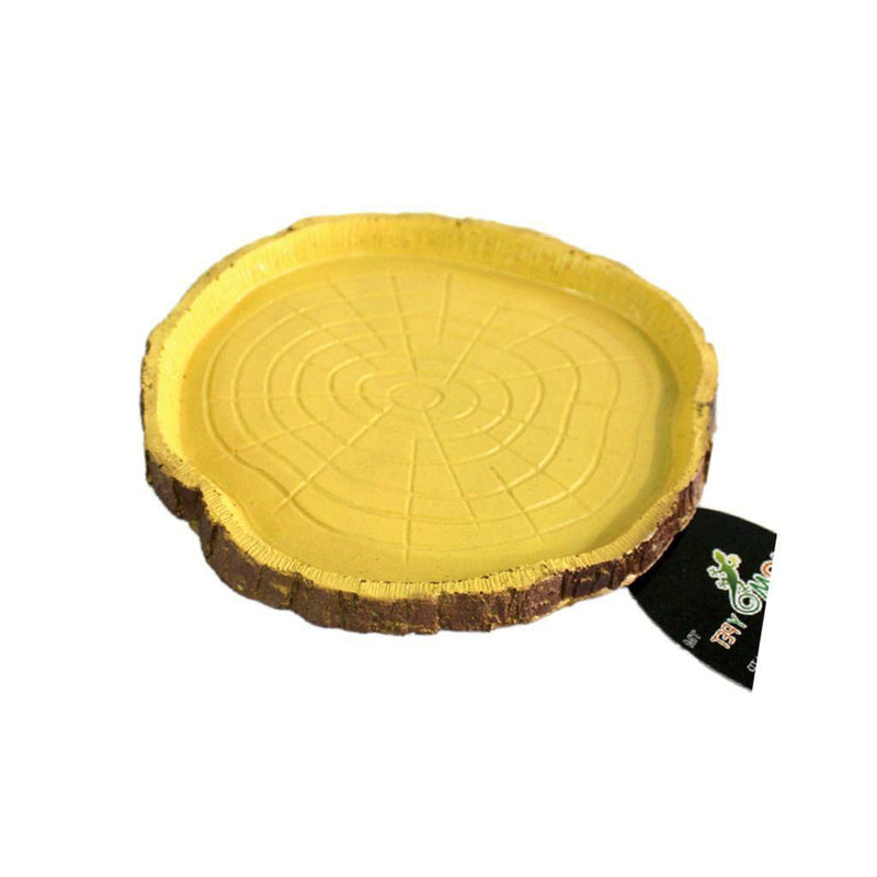 Large Reptile Feeding Bowl Food Water Terrarium Dish Pet Lizard Gecko Feeder