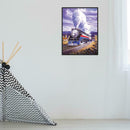 5D DIY Full Drill Diamond Painting Train Cross Stitch Embroidery Mosaic Kit