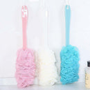 New.Shower Scrubber Loofah Sponge Bath Body Back Brush with Long