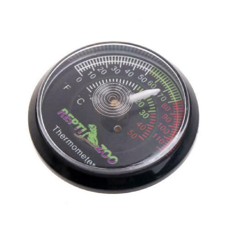 Vivarium Reptile Tortoise Terrarium Temperature Thermometer With Colour Codes v