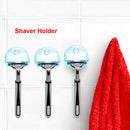 Shaver Toothbrush Holder Washroom Wall Sucker Suction Cup Hook Razor Bathroom AU