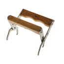 Bee  Frame Frame Stainless Steel Holder With Wooden Handle Capture Grip