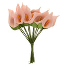 Pack 288 Artificial Calla Lily Flower Real Touch Foral Wedding Decor