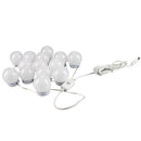 LED Mirror Makeup Light Bulb Dimmable Table Cosmetic Wall Lamp (14 Strings)