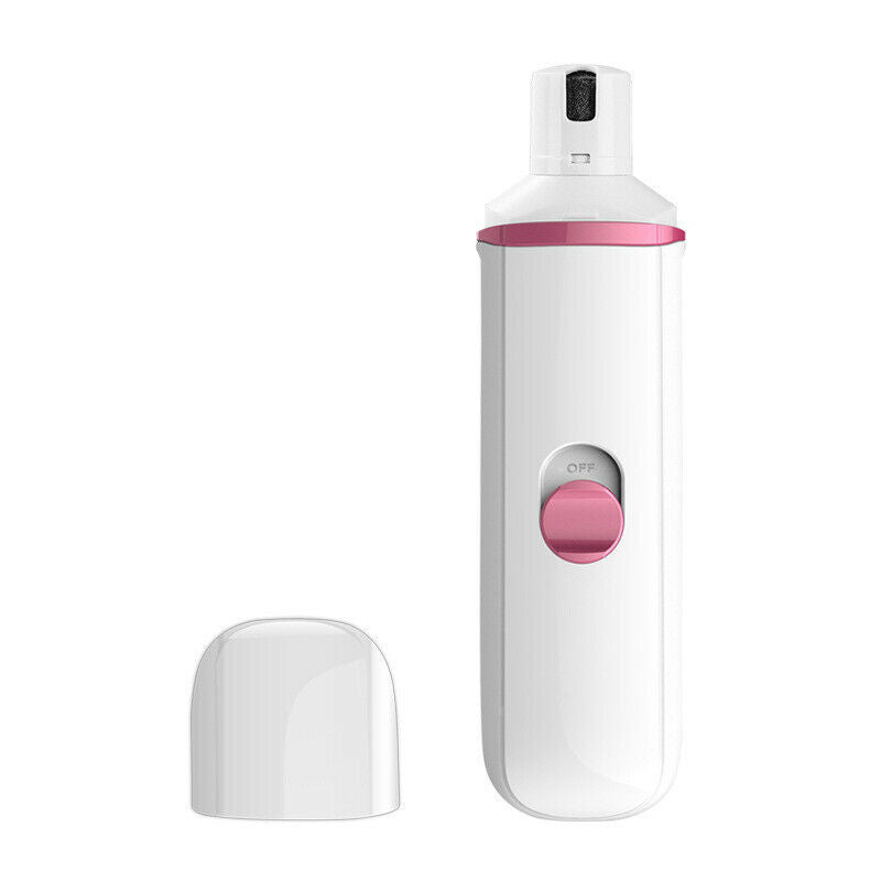 Pet Dog Nail Grooming Grinder Trimmer Clipper USB Charging Electric Painles