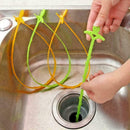 Kitchen Pipe Dredge Hook Toilet Cleaner Drain Sewer Bathroom Sink Cleaner D E2E2
