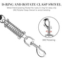 Dog Leash Reflective Comfort pet Lead spring Explosion-proof Round Rope Nyl N3K3