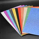 10pcs A4 Colorful Party Decorations Glitter Cardstock Paper DIY Craft School
