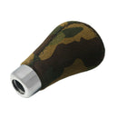 Camouflage Car Shifter Gear Stick Knob Head Manual Automatic 4 Plastic Adap