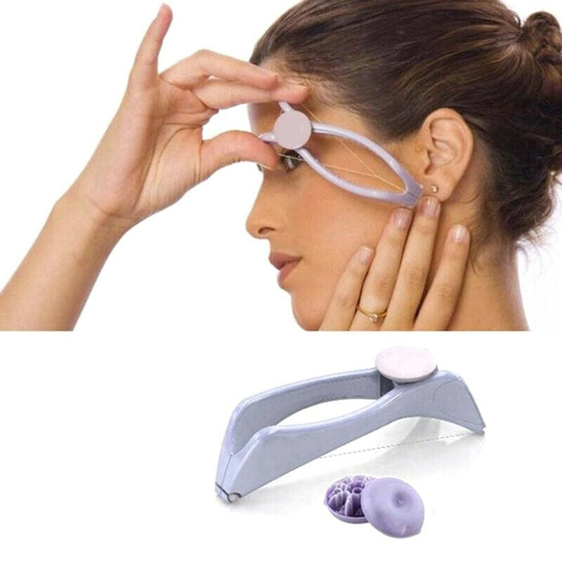 Facial Hair Remover Hair Spring Threading Epilator lip eyebrows Smooth Remov`US