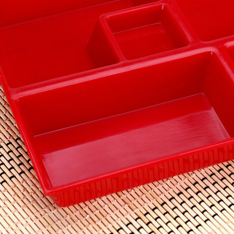 5 Grid Bento Box Japanese Lunch Box Reusable Chopsticks Rice Sushi Catering