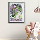 5D DIY Special Shaped Diamond Painting Beauty Cross Stitch Mosaic Kit Decor